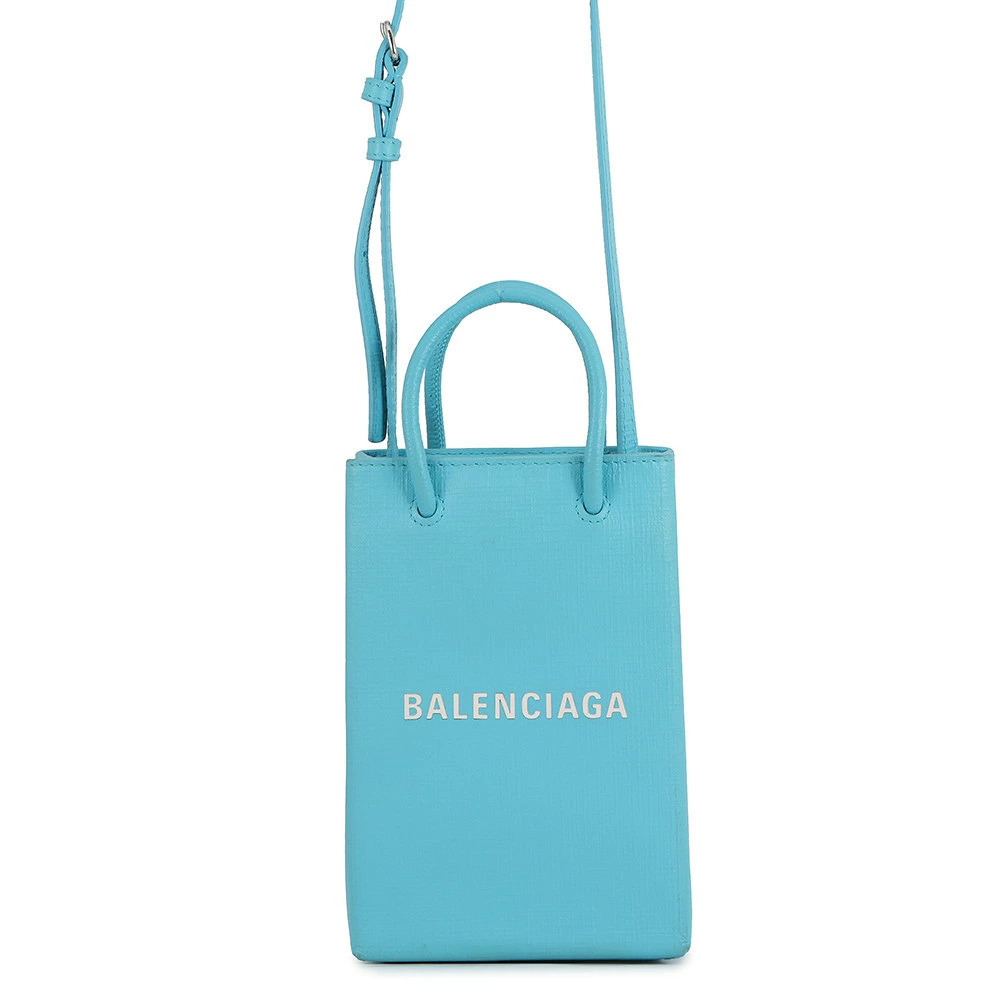 Balenciaga Shoulder Bag Shopping Phone Leather